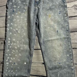 Arizona Jean Company High Rise Artistic Gray Jeans